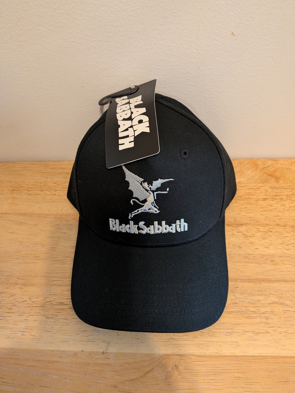 Bravado Black Black Sabbath Embroidered Baseball Cap